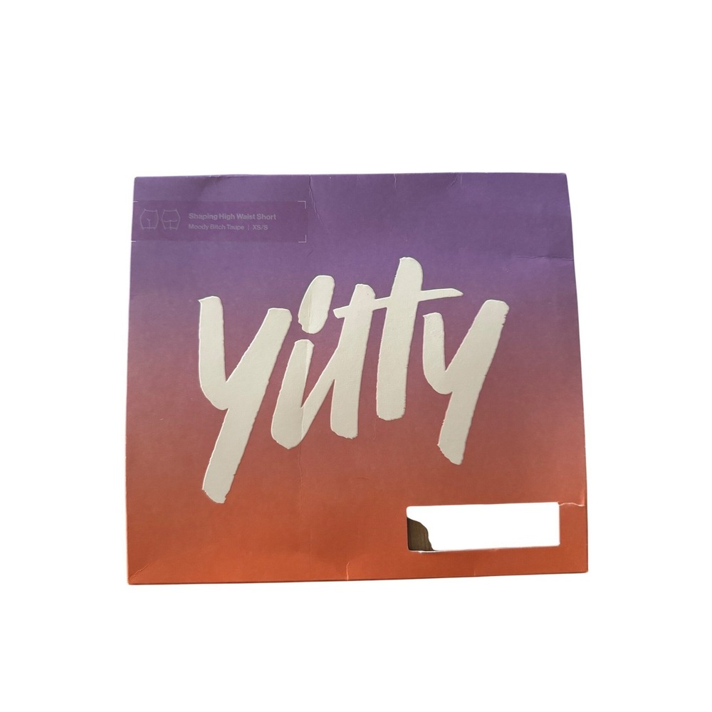 Yitty Shaping High Waist Short Moody B**** Taupe XS S Seamless Compression‎ NWT